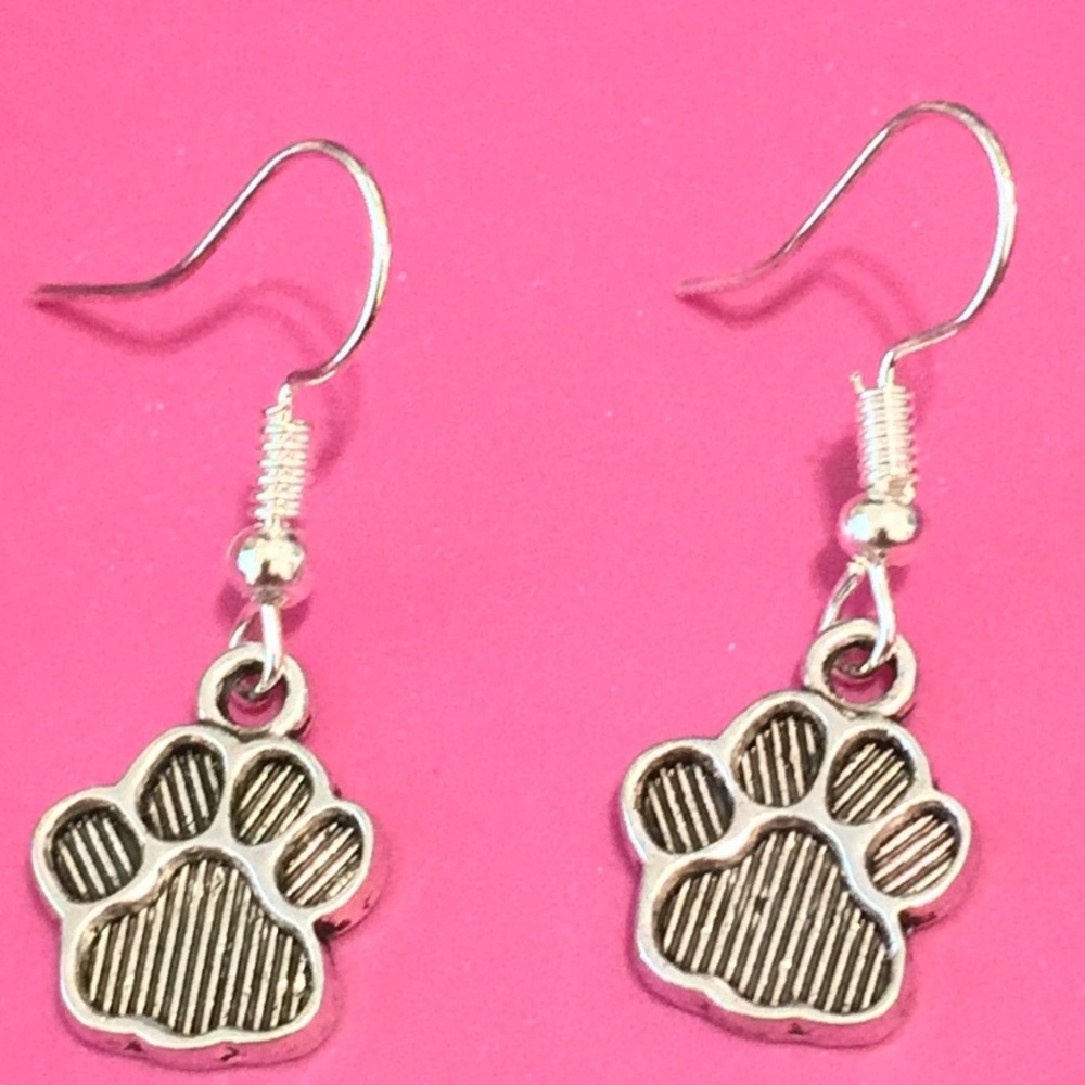 Pet Paw Earrimgs